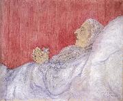 James Ensor My Dead Aunt France oil painting artist
